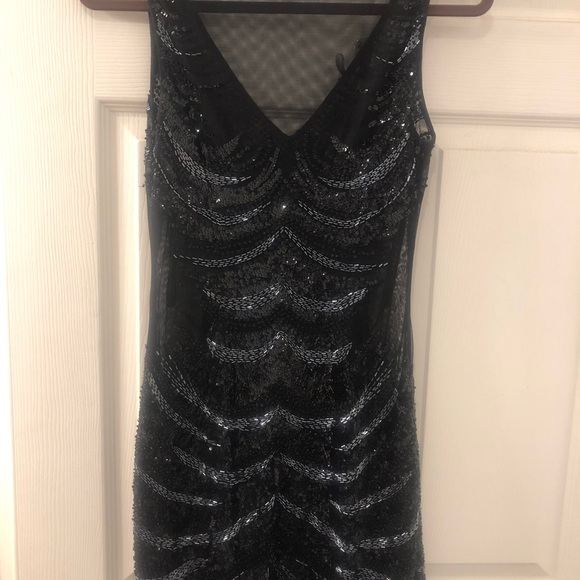 Pure Sequin Black Dress ✨ - Picture 2 of 5